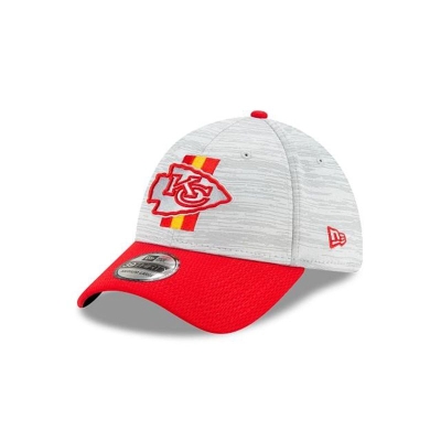 Kansas City Chiefs Gorra | New Era Official NFL Training 39thirty Stretch Fit Cap Mexico - Rojos